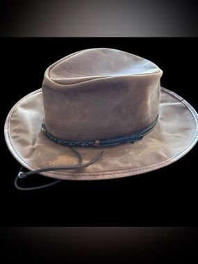 Stetson Vintage Cowboy Hat Made USA Brown Size XL